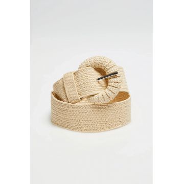 Curea bej cu catarama