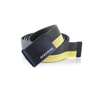 Curea Brodrene - P16 - cu inchidere automata - pentru barbati - Galben/Negru