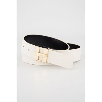 Curea de piele cu catarama cu nit Zita