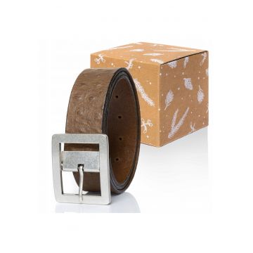 Curea Din Piele  100% Piele Naturala - Maro - Maro