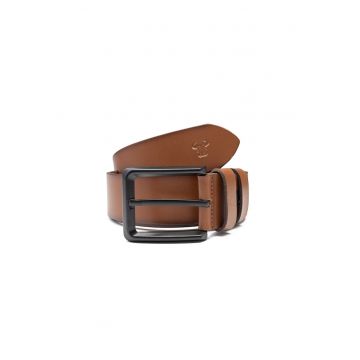Curea piele barbati -  maro - Texture powers - Maro