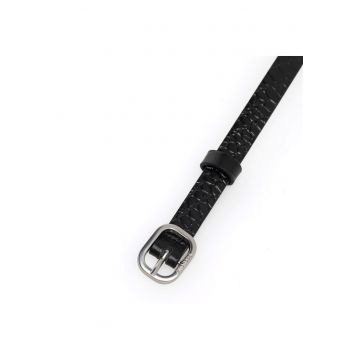 piele naturala L  negru Gino Rossi curea de dama femeie negru BLYL23006 curea de dama pentru femei