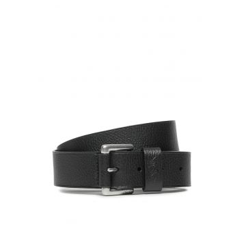 Curea barbati -  piele naturala - negru - 42