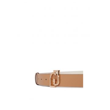 Curea dama -  piele ecologica - maro - One Size INTL