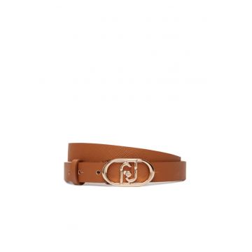Curea dama -  piele ecologica - maro - XS INTL