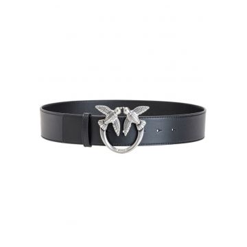 Curea dama -  Piele - Negru - XS