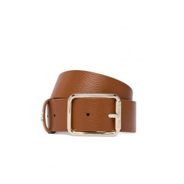 Curea de dama  piele naturala - maro - L INTL
