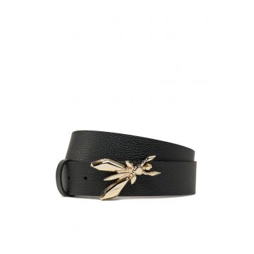 Curea de dama -  piele naturala - negru - L INTL