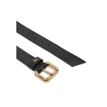 Curea de dama -  piele naturala - negru - M INTL