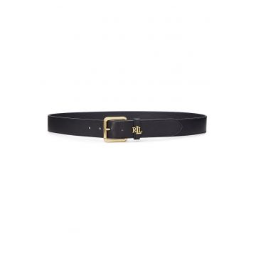 Curea de dama -  piele naturala - negru - M INTL