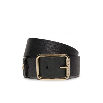 Curea de dama -  piele naturala - negru - XS INTL