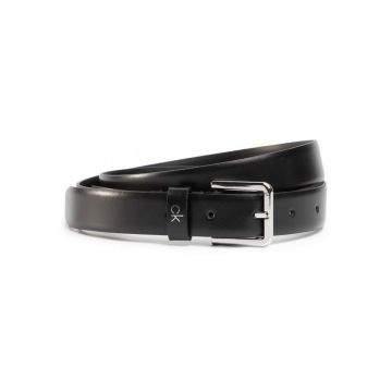 Curea din piele cu catarama metalica Essential -