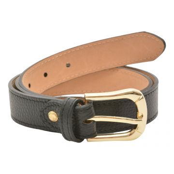 Curea EPICA neagra, F34, din piele naturala