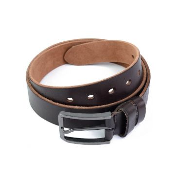 Curea pentru barbati 5505, piele naturala, 120 cm, Maro