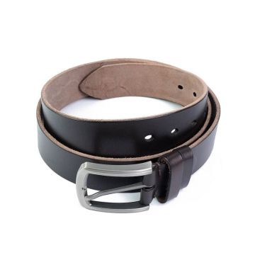 Curea pentru barbati 5815, piele naturala, 120 cm, Maro inchis
