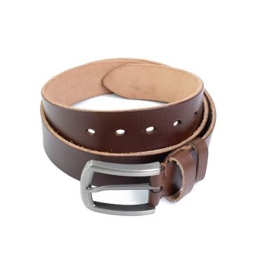 Curea pentru barbati 5815, piele naturala, 120 cm, Maro