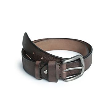 Curea pentru barbati 6539, piele naturala, 115 cm, Maro