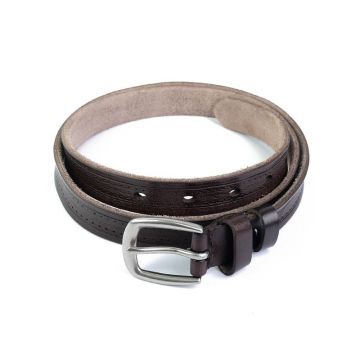 Curea pentru dama 6282, piele naturala, 110 cm, Maro