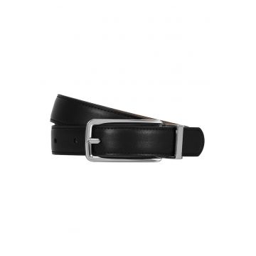 Curea reversibila de piele - Maro deschis