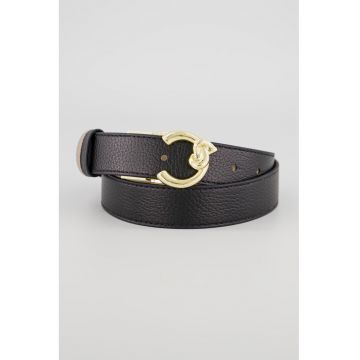 Curea reversibila din piele C-Me - Negru