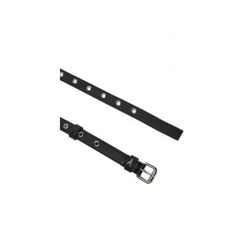 Piele naturala  Nero/Silver Patrizia Pepe curea de dama femeie Nero/Silver 2W0016/L113-FB30 dama