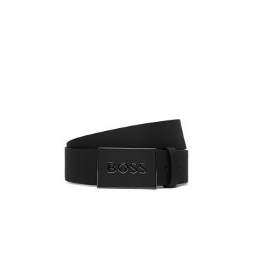 Curea barbateasca din piele naturala  Black 003 Boss Black 003 50471333 pentru barbati