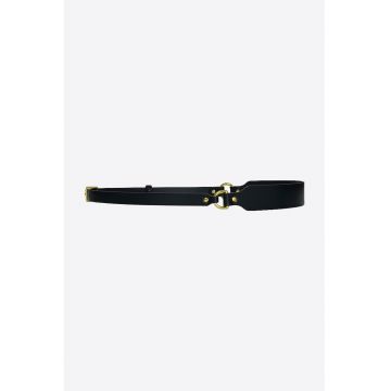 Curea Ingusta Harness - Negru