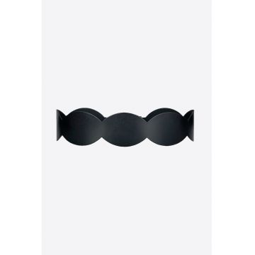 Curea Model Oval - Negru