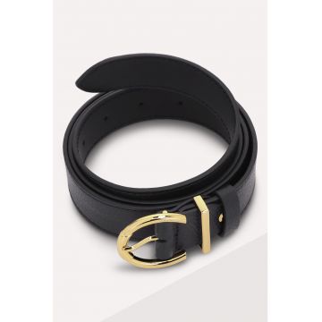 Curea de piele cu aspect texturat Beth