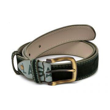 Curea LA GALERE kaki, 3371640, din piele intoarsa