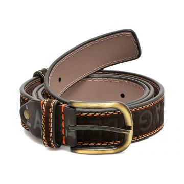 Curea LA GALERE maro, 2571640, din piele intoarsa