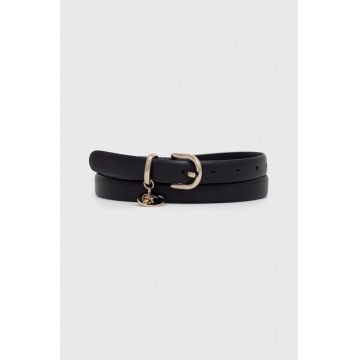 Joop! curea femei, culoarea albastru marin