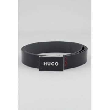 Curea de piele cu catarama logo Gerrity