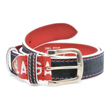 Curea LA GALERE bleumarin, 6971640, din piele intoarsa