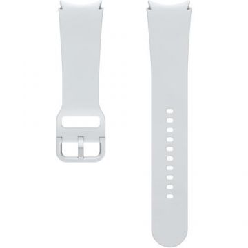Curea smartwatch Samsung Sport Band pentru Galaxy Watch6, (M/L), Argintiu
