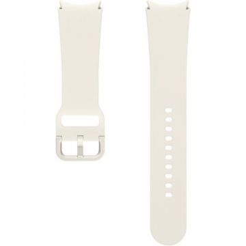 Curea smartwatch Samsung Sport Band pentru Galaxy Watch6, (M/L), Crem