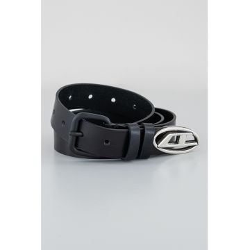 Curea unisex din piele - Negru