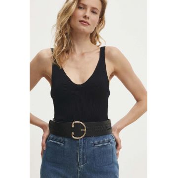 Answear Lab curea femei, culoarea negru