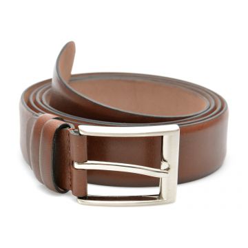 Curea LE COLONEL maro, 1500, din piele naturala