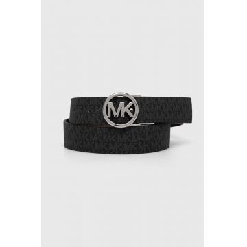 MICHAEL Michael Kors curea cu doua fete femei, culoarea negru